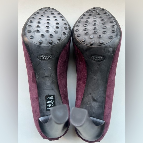 Tod’s purple suede pumps ! Brand New - Picture 7 of 10